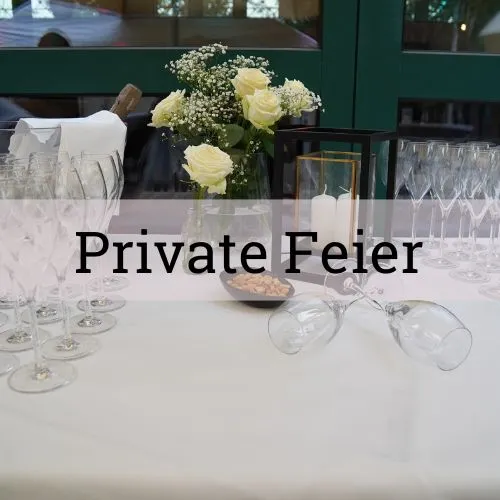 Private Feiern in der WeinGalerie